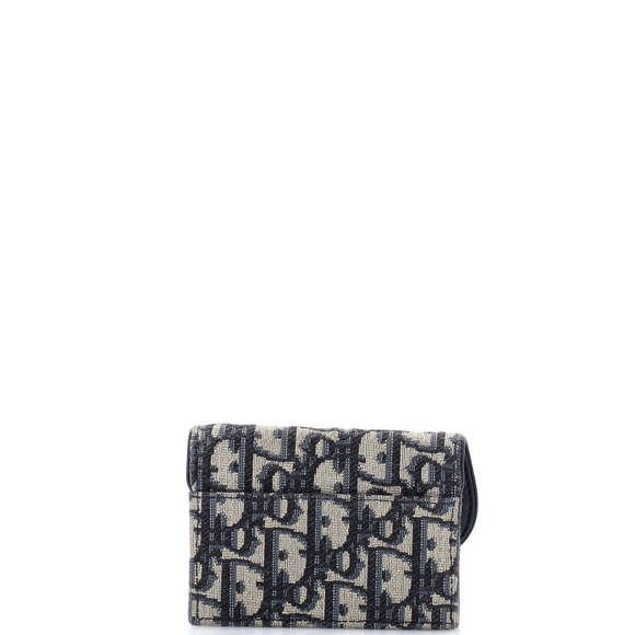 Christian Dior Saddle Card Case Oblique Canvas - Picture 3 of 7